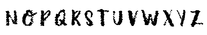 Canvas Tiny Brush Font LOWERCASE