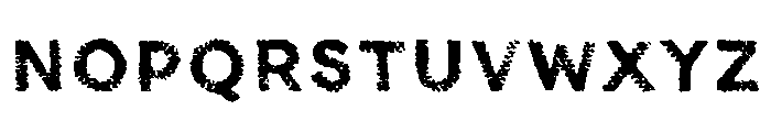 Canvas Tiny Sans Font UPPERCASE