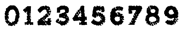 Canvas Tiny Slab Font OTHER CHARS