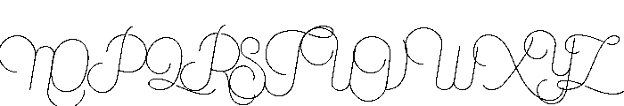Canyons Alternates Regular Font UPPERCASE