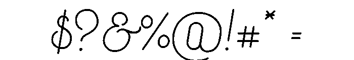 Canyons Medium Font OTHER CHARS