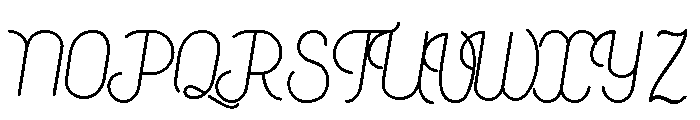 Canyons Medium Font UPPERCASE