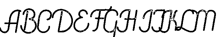Canyons Press Bold Font UPPERCASE