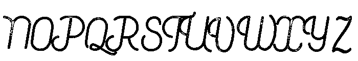 Canyons Press Bold Font UPPERCASE