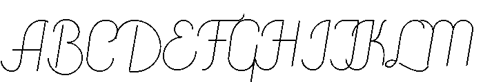 Canyons Regular Font UPPERCASE