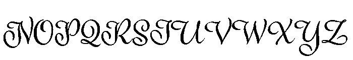 Caprizant Bold Font UPPERCASE