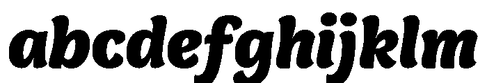 Capucine Black Italic FONT