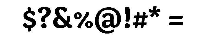 Capucine Bold Font OTHER CHARS