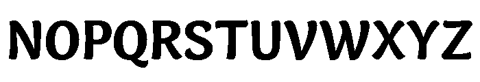 Capucine Bold Font UPPERCASE