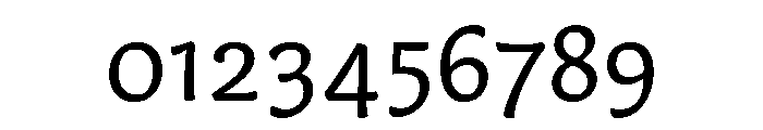 Capucine Regular Font OTHER CHARS