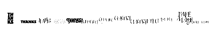 Card O Mat Messages FONT