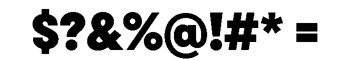 Cardium Narrow Black Font OTHER CHARS