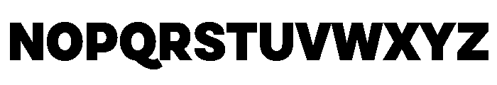 Cardium Narrow Black Font UPPERCASE