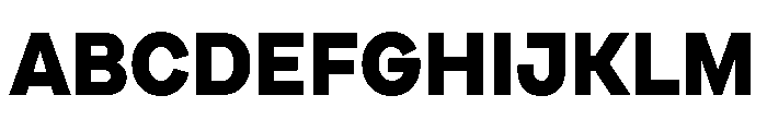 Cardium Narrow Extra Bold Font UPPERCASE