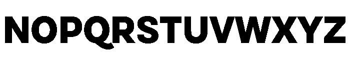 Cardium Narrow Extra Bold Font UPPERCASE