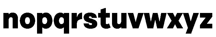 Cardium Narrow Extra Bold Font LOWERCASE