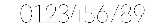 Cardium Narrow Hairline Font OTHER CHARS