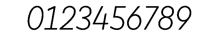 Cardium Narrow Light Italic Font OTHER CHARS
