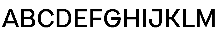 Cardium Narrow Medium Font UPPERCASE
