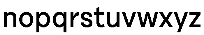 Cardium Narrow Medium Font LOWERCASE