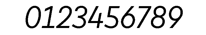 Cardium Narrow Regular Italic Font OTHER CHARS