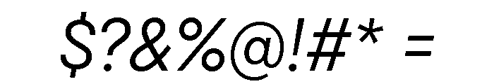 Cardium Narrow Regular Italic Font OTHER CHARS