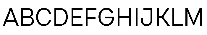 Cardium Narrow Regular Font UPPERCASE