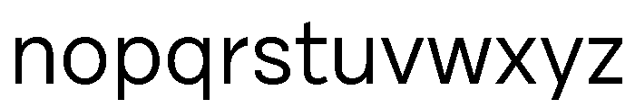 Cardium Narrow Regular Font LOWERCASE