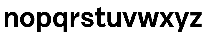 Cardium Narrow Semi Bold Font LOWERCASE