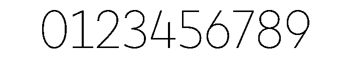 Cardium Narrow Thin Font OTHER CHARS