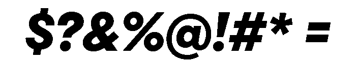 Cardium Normal Extra Bold Italic Font OTHER CHARS