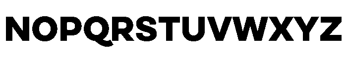 Cardium Normal Extra Bold Font UPPERCASE