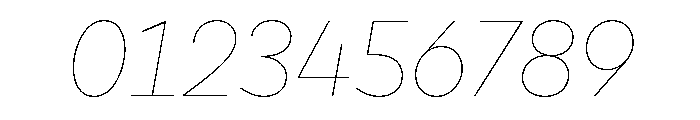 Cardium Normal Hairline Italic Font OTHER CHARS