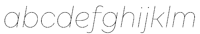 Cardium Normal Hairline Italic FONT