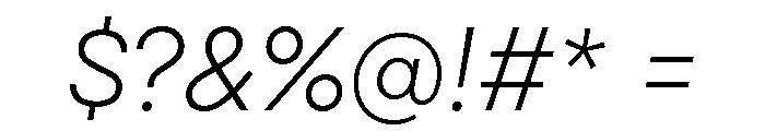 Cardium Normal Light Italic Font OTHER CHARS