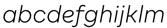 Cardium Normal Light Italic FONT