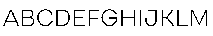 Cardium Normal Light Font UPPERCASE