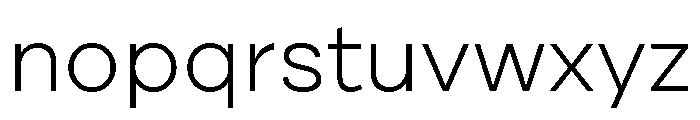 Cardium Normal Light Font LOWERCASE