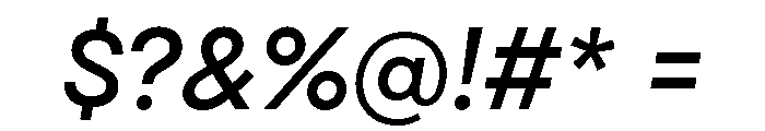 Cardium Normal Medium Italic Font OTHER CHARS