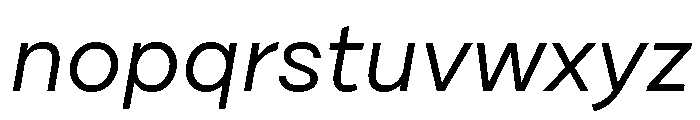 Cardium Normal Regular Italic Font LOWERCASE