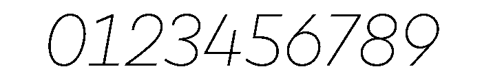 Cardium Normal Thin Italic Font OTHER CHARS