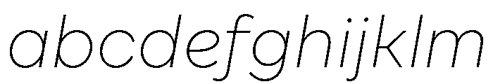 Cardium Normal Thin Italic FONT