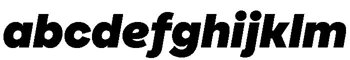 Cardium Wide Black Italic FONT