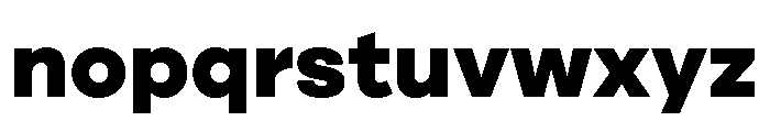 Cardium Wide Extra Bold Font LOWERCASE