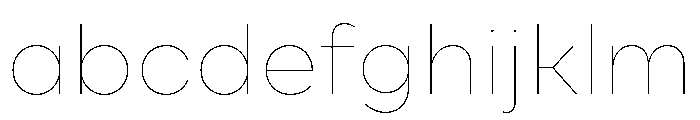 Cardium Wide Hairline FONT
