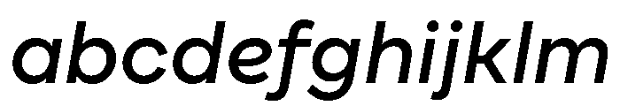 Cardium Wide Medium Italic FONT