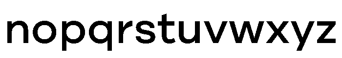 Cardium Wide Medium Font LOWERCASE
