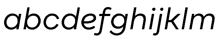 Cardium Wide Regular Italic FONT
