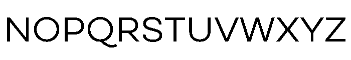 Cardium Wide Regular Font UPPERCASE