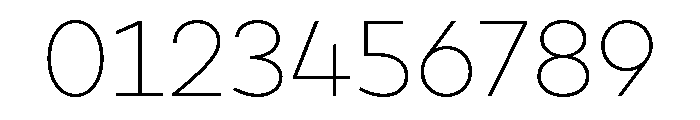 Cardium Wide Thin Font OTHER CHARS